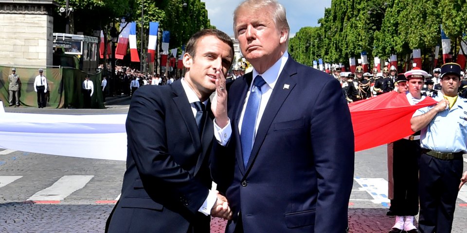 Macron dice a Trump los aranceles son &quot;ilegales&quot;