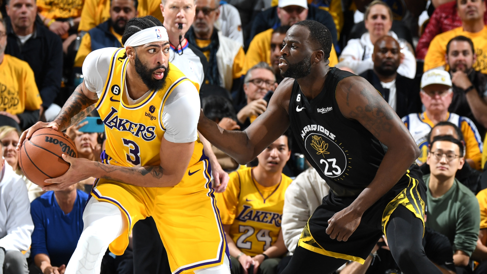 NBA: Los Lakers con un Anthony Davis dominante, se imponen a Los Warriors de visita