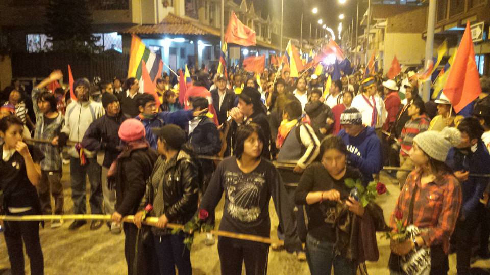 La caminata indígena iniciará quinto día de jornada rumbo a Cañar