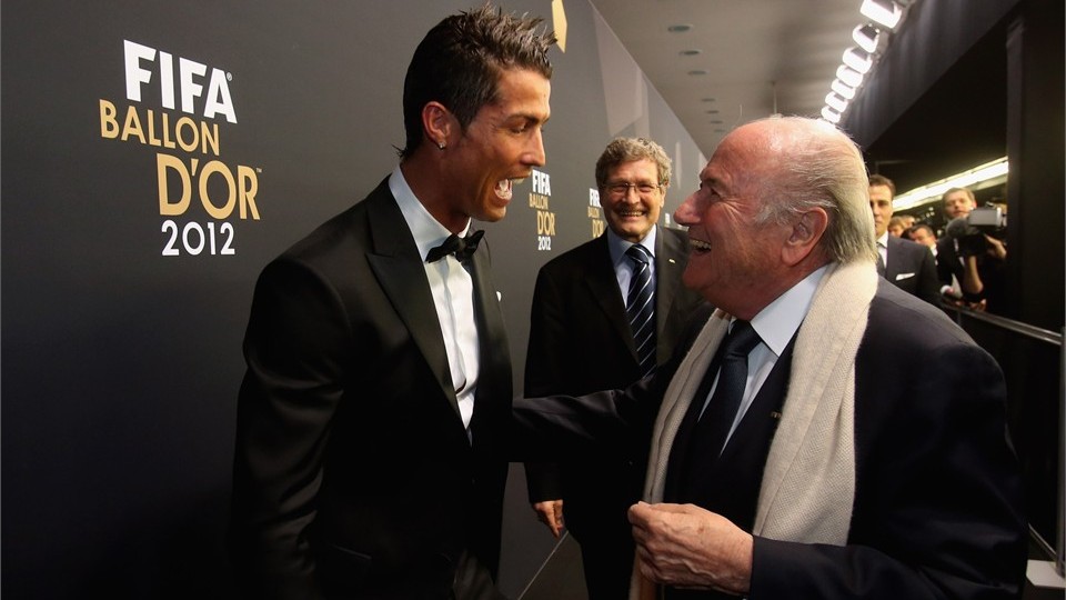 Palabras de Blatter sobre Cristiano causan malestar en el Madrid