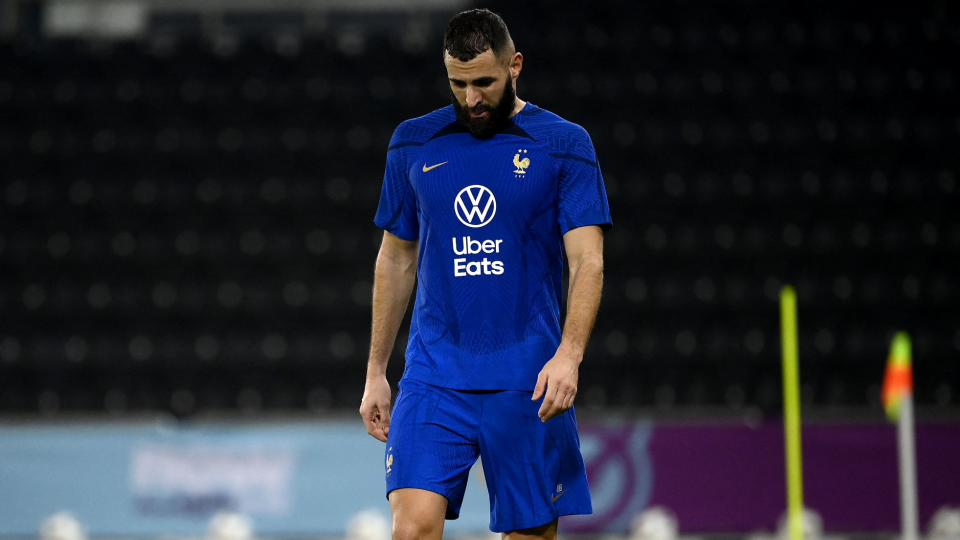 Mundial Qatar 2022: Benzema abandona el entrenamiento lesionado y es duda en Francia