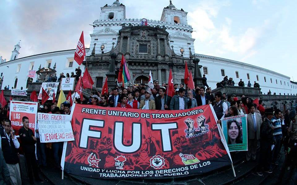 División entre los sectores sindicales por el incremento del salario básico unificado