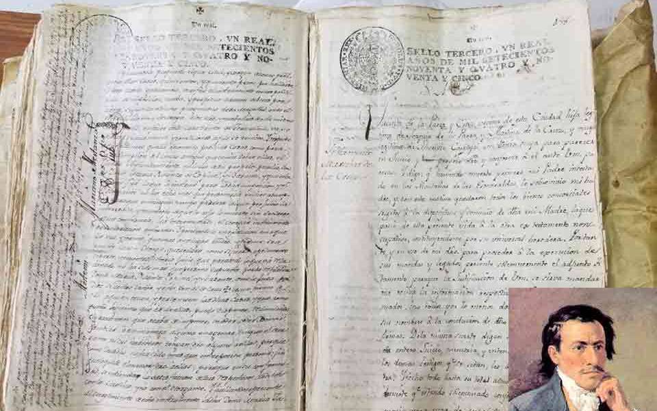 Ministerio confirma que testamento de Eugenio Espejo desapareció