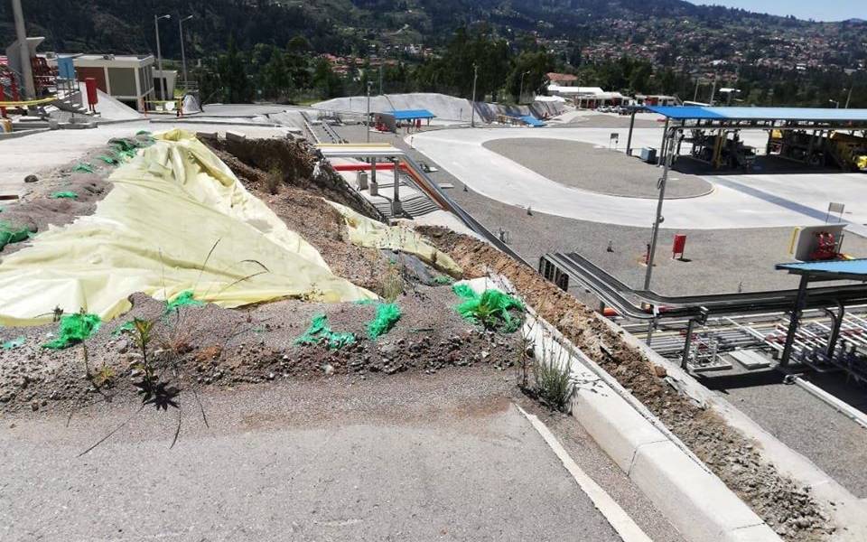 El poliducto Pascuales - Cuenca se está hundiendo