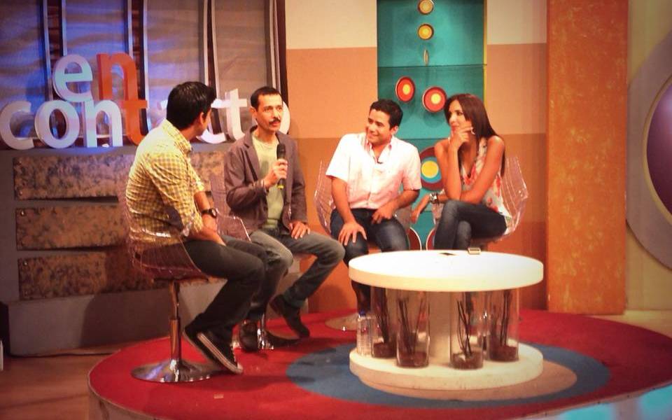 Eddie Santiago disfrutó en 'En Contacto'