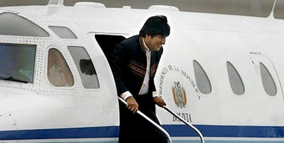 Evo Morales llegará a la Paz cerca de la media noche