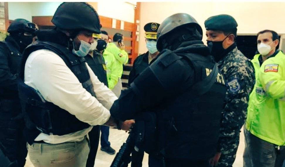 Jacobo Bucaram permanece en Unidad de Flagrancia de Quito