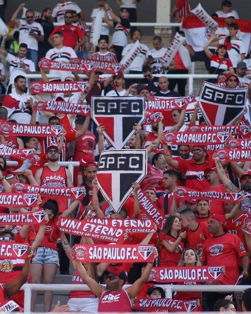 Imagen referencial hinchas del São Paulo