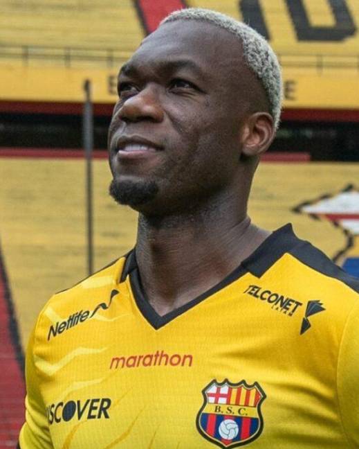 Felipe Caicedo, jugador de Barcelona SC.