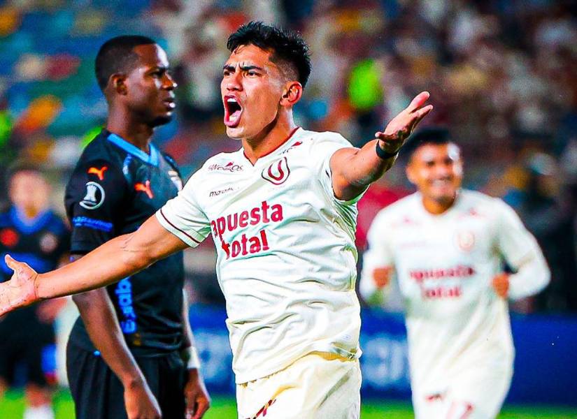 Universitario venció por 2-1 a Liga de Quito por la primera fecha de la Copa Libertadores.