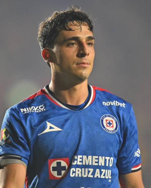 Lorenzo Faravelli, jugador de Cruz Azul.