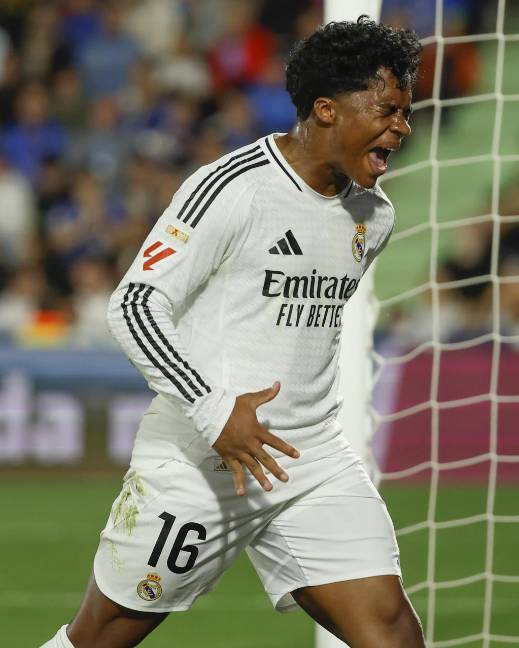 El delantero brasileño del Real Madrid, Endrick, sale cedido al Olympique Lyon