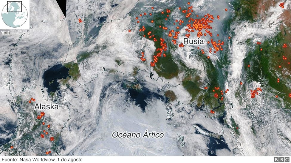 Incendios en el Ártico: qué tan graves son