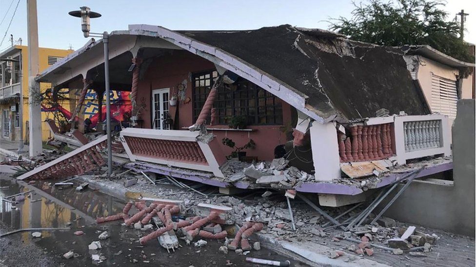 Terremoto en Puerto Rico: las impactantes imágenes de la destrucción causada en la isla