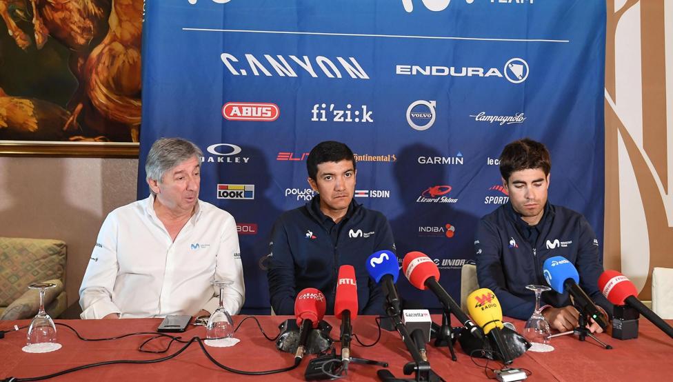 Gerente de Movistar: &quot;Vamos a hacer todo lo posible para que siga Carapaz&quot;