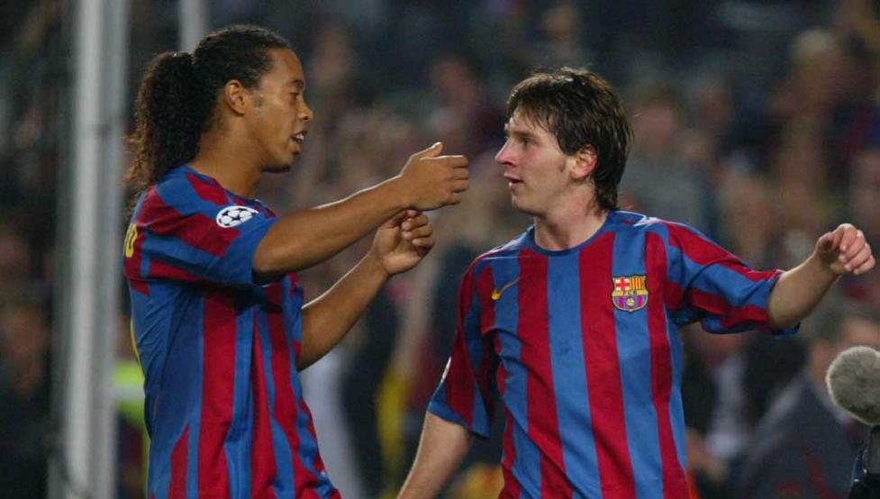 Ronaldinho: &quot;No puedo decir que Messi sea el mejor de la historia&quot;