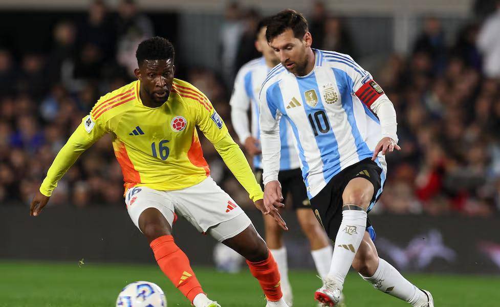 Argentina rescató agónico empate con Colombia por la fecha 16 de las Eliminatorias