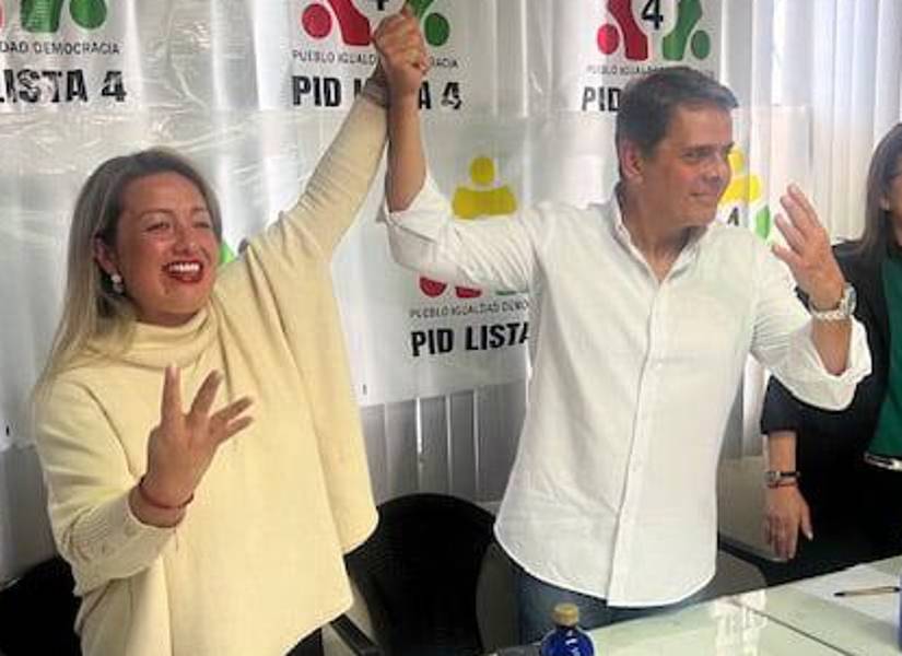 Cristina Carrera y Víctor Araus.