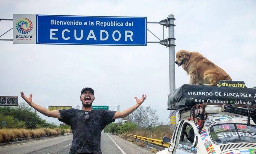 El paso de Jesse Koz por Ecuador antes de fallecer en trágico accidente con su mascota