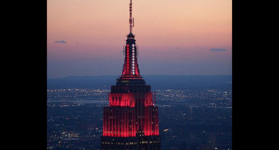 El Empire State y su homenaje para los médicos que hacen frente al COVID-19