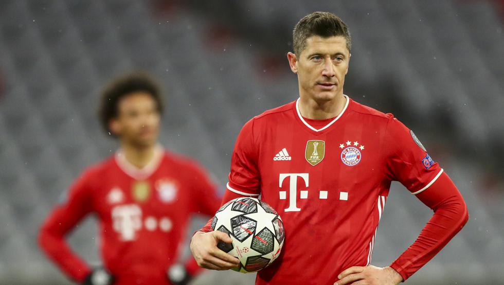 Lewandowski será baja vs el PSG por Champions League