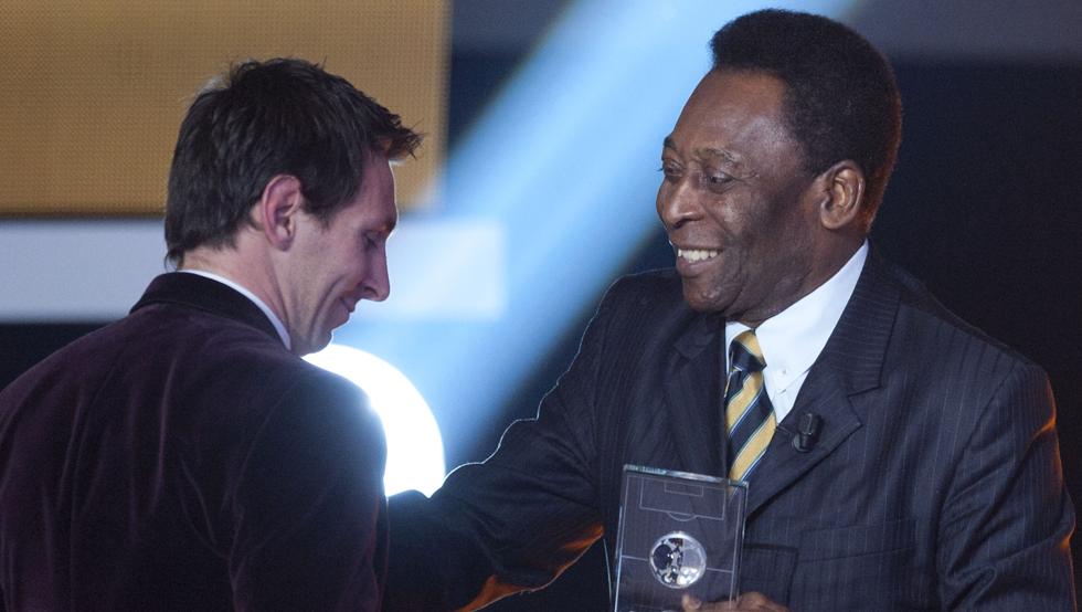 Pelé: “Me hubiera gustado jugar con Messi”