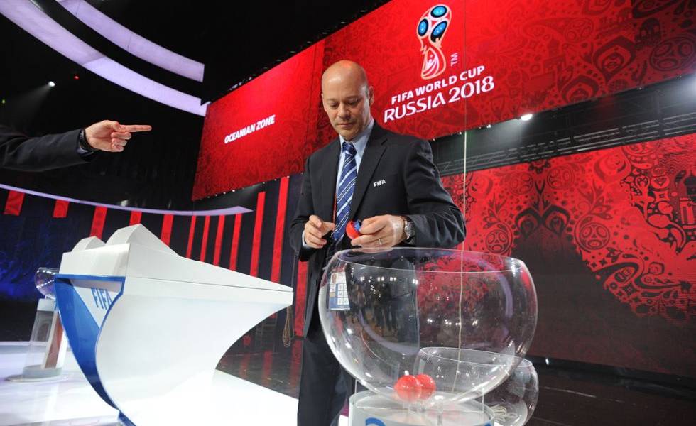 Sorteo del Mundial 2018 tendrá en cuenta ranking FIFA de octubre