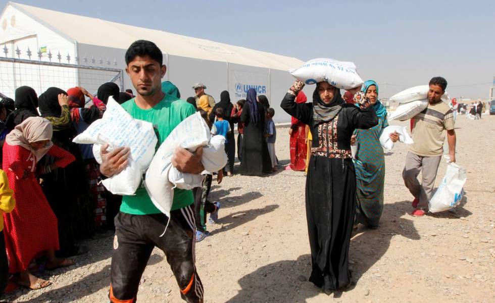 Lucha contrarreloj para acoger a los civiles que puedan huir de Mosul