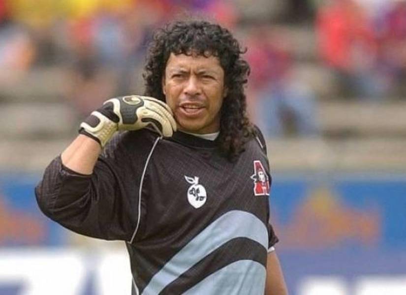 René Higuita, exportero de Aucas.