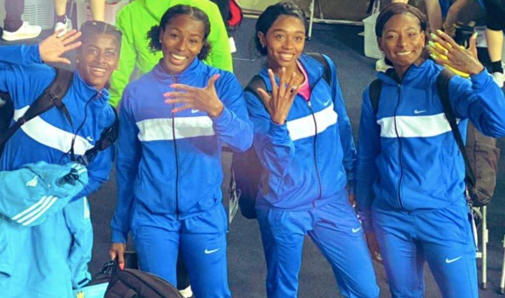 Equipo de relevo femenino 4x100 metros clasifica a Tokio 2021