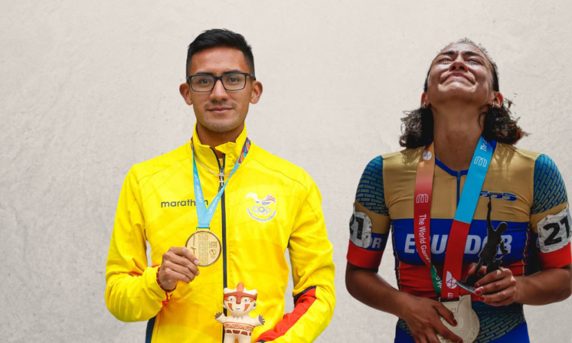 Gabriela Vargas y Daniel Pintado serán los abanderados de Ecuador en juegos suramericanos