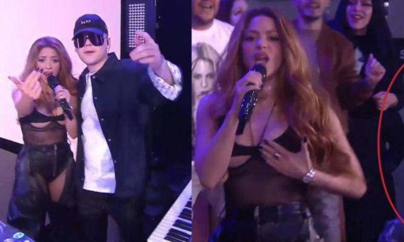 Shakira en el Show de Jimmy Fallon en una imagen de archivo.