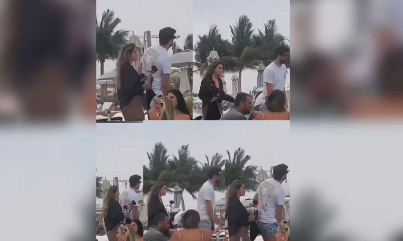 Gerard Piqué y Clara Chía Martí en Emiratos Árabes en una imagen de archivo.