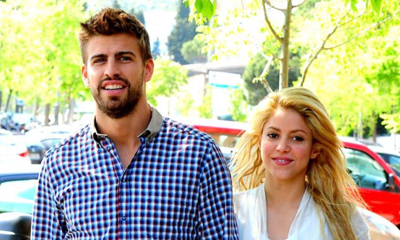 Obligan a Shakira y Gerard Piqué a posar en una foto juntos