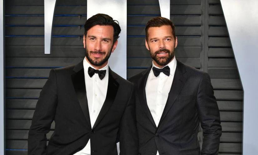 Ricky Martin junto a Jwan Yosef, quienes semanas atrás hicieron pública su decisión de separarse mediante un comunicado publicado en sus perfiles oficiales de Instagram.