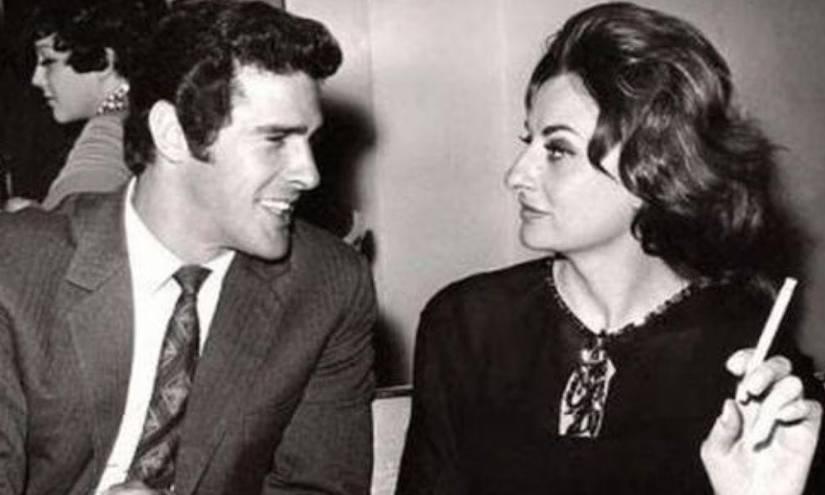 Andrés García junto a Sonia Infante en una imagen de archivo.