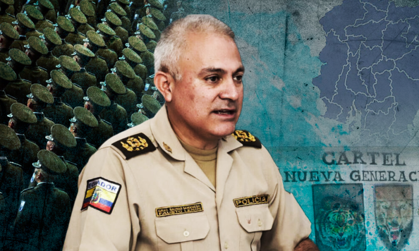 Fausto Salinas, Comandante General de la Policía: bandas en camino a convertirse en carteles