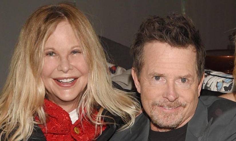 Meg Ryan junto a Michael J.Fox. en una imagen de archivo.