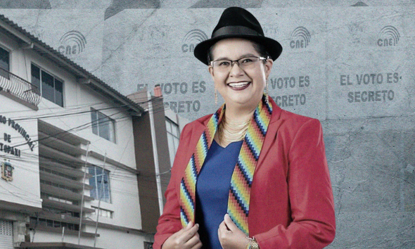 Lourdes Tibán fue electa como prefecta de Cotopaxi