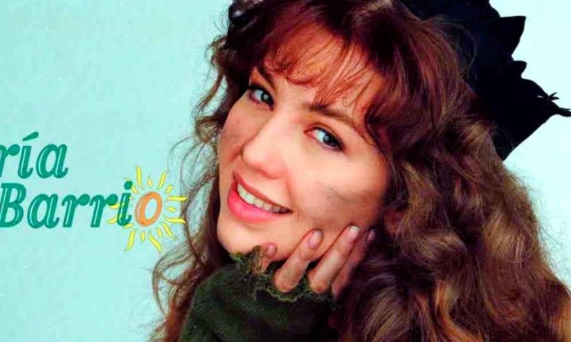 Thalía caracterizada como 'María la del Barrio' en una foto de archivo.