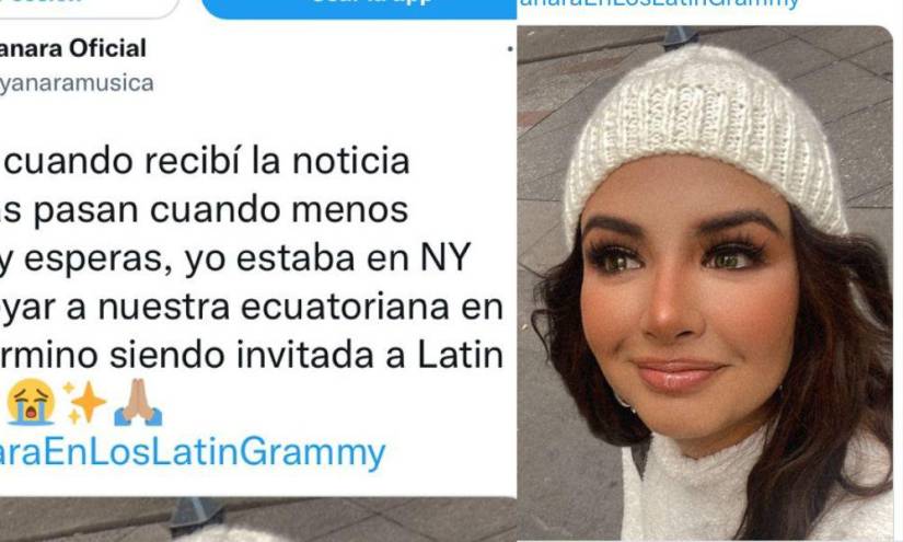 Dayanara y Jonathan Estrada en los Latin Grammy 2022: Así fue su emotiva reacción