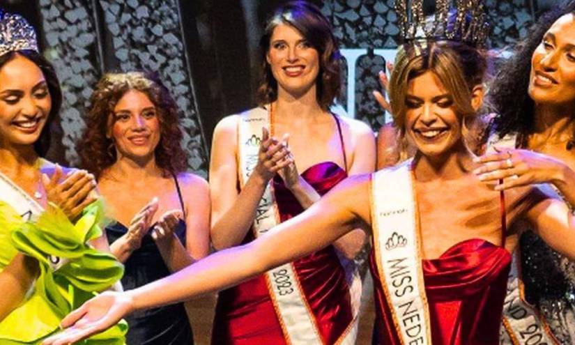 Imagen de archivo de Rikkie Valerie Kollé al ganar Miss Países Bajos. La concursante será parte del próximo Miss Universo del próximo año.
