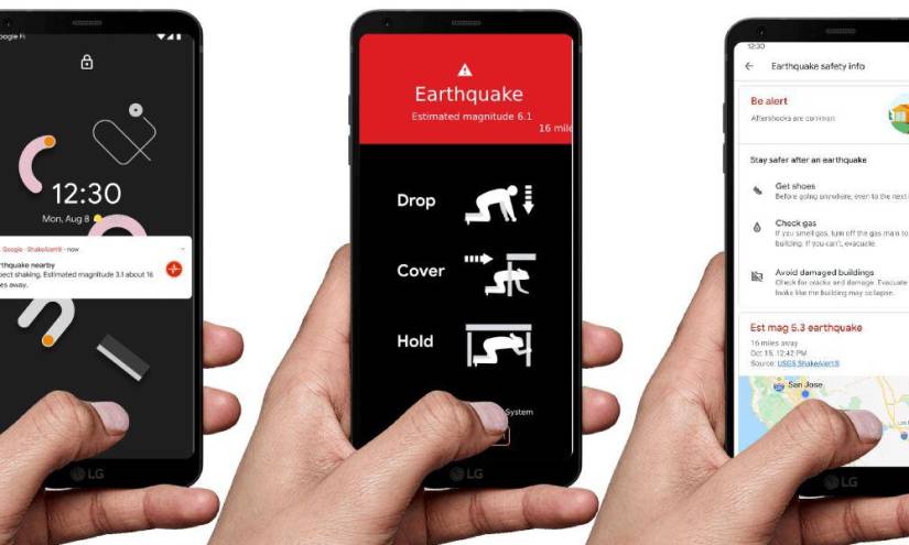 Imagen referencial a Google, el que poseen una herramienta que notifica a sus usuarios sobre posibles sismos o movimientos telúricos.