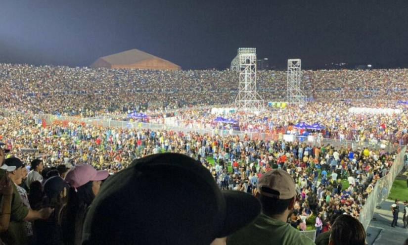 Concierto de Daddy Yankee en Guayaquil en su gira 'La Última Vuelta World Tour'.