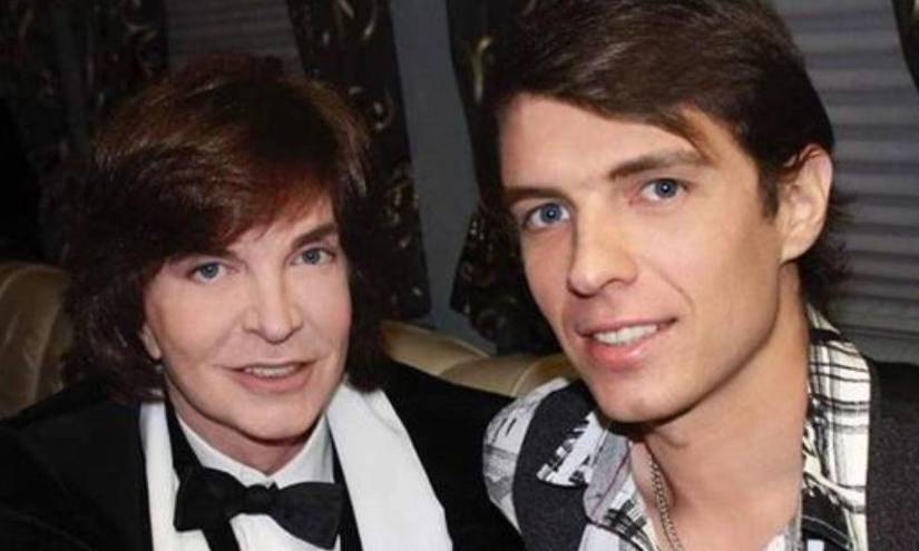Camilo Sesto junto a su hijo, Camilo Blanes en una imagen de archivo.