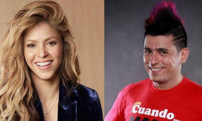 Shakira y Santiago Alarcón en imágenes de archivo.