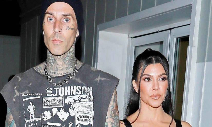 Kourtney Kardashian y Travis Barker