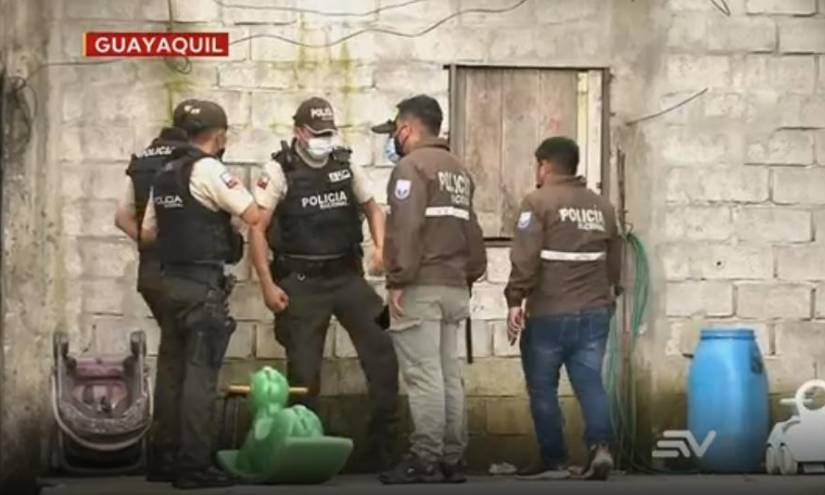 Dos policías heridos en balaceras registradas en Guayaquil y Esmeraldas