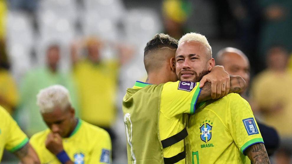 Qatar 2022: Brasil llora la eliminación de la canarinha