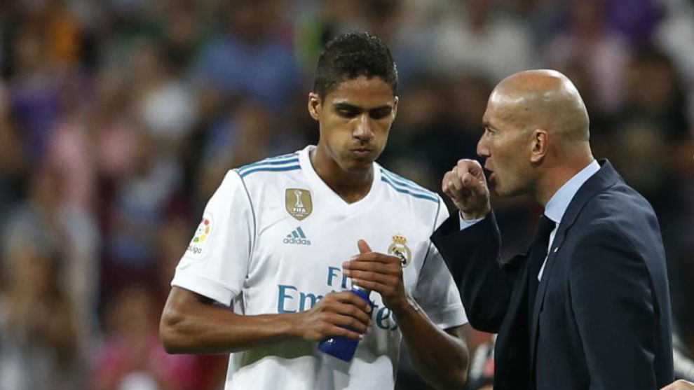 Zidane quiere que Varane se quede en el Real Madrid